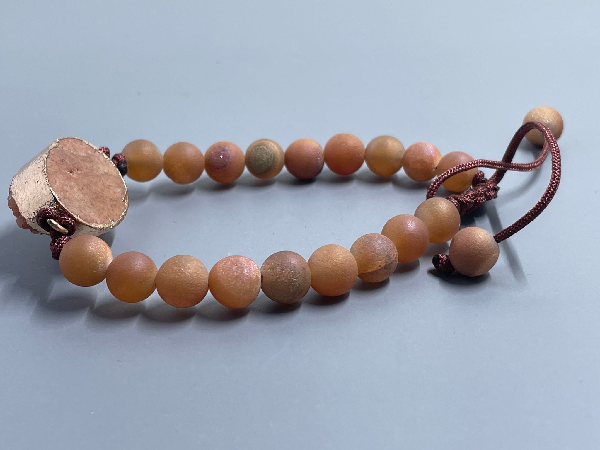 Druzy Agate & Gold
