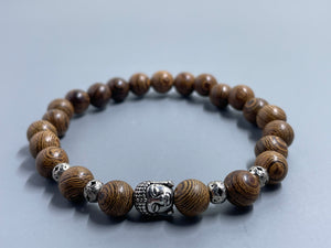 Tiger Wood Grain Buddha