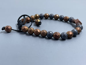 Copper Gunmetal Hematite