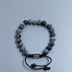 Snowflake Obsidian Zircon
