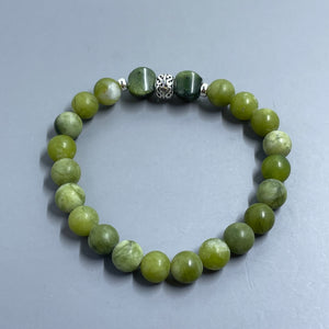 Chinese Jade Sterling Silver