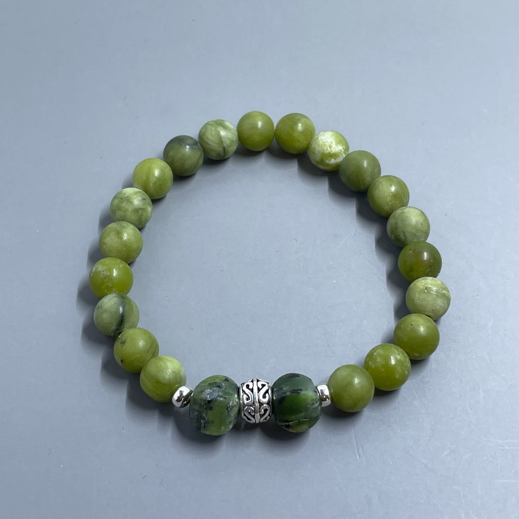 Chinese Jade Sterling Silver