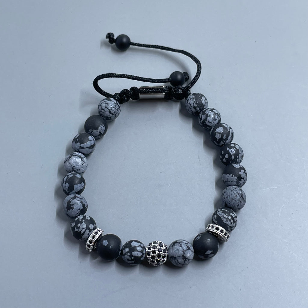 Snowflake Obsidian Zircon